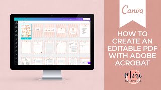 Use Adobe Acrobat Pro to create an editable PDF [upl. by Nuarb]