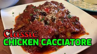 Classic Chicken Cacciatore l Rustic Hunters Chicken [upl. by Kerri180]