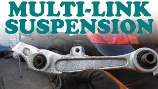 How Multilink Suspension Works [upl. by Ettelra]