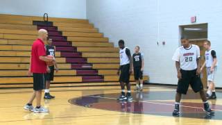 Defensive Shell Drill With Jim Huber  Defense Drills [upl. by Nepsa]