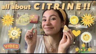 all about CITRINE   properties amp benefits [upl. by Segalman]