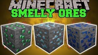 Minecraft SMELLY ORES FIND ANY ORES AND THEIR LOCATIONS Mod Showcase [upl. by Yerggoeg]