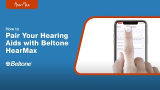 How to Pair Your Beltone Hearing Aids with the HearMax App iOS Devices  Beltone [upl. by Apps39]