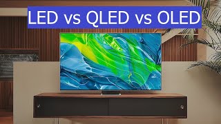 LED vs QLED vs OLED [upl. by Ahtiekahs]