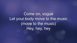 Vogue  Madonna Lyrics [upl. by Suellen]