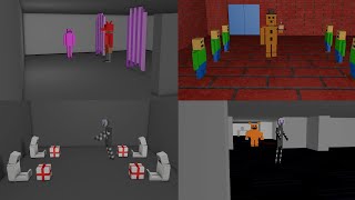 FNAF 2 All Minigames but in 3D [upl. by Netty754]