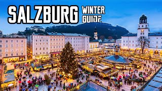 SURPRISING Things to do in Salzburg with Christmas  Austria in winter vlog [upl. by Edny]