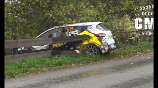 Rally Du Condroz 2017  Crashes Show amp Max Attack  CMSVideo [upl. by Tonry]