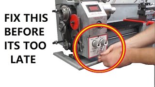 VEVOR Mini Lathe a MUST fix before use [upl. by Nauq]