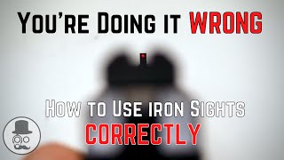 How to use Iron Sights efficiently  Tim Herron Interview [upl. by Mclaurin]