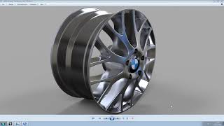 Tutorial cerchio Catia v5  Modeling Rim [upl. by Lierbag]