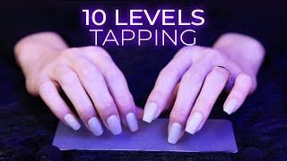 ASMR 10 Levels of Tapping  Tingle Immunity Treatment No Talking [upl. by Racklin]