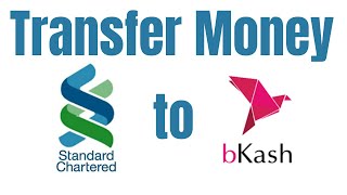 How to transfer money from scb to bkash [upl. by Rennob851]