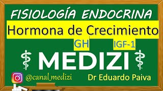 Fisiología Endocrina  Hormona de Crecimiento GH e IGF1 IGdoctorpaiva [upl. by Cyma]