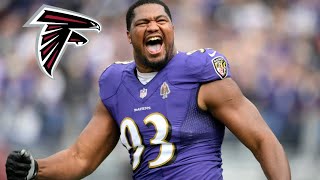 Calais Campbell Highlights 🔥 Welcome to the Atlanta Falcons [upl. by Hwu]