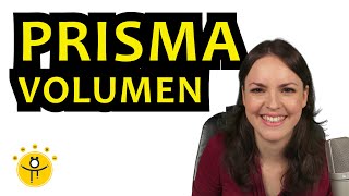 VOLUMEN berechnen PRISMA – Dreieck Sechseck Volumen Prisma [upl. by Lebasile863]