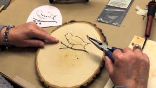 Wood Burning for Beginners  AC Moore [upl. by Thorman]