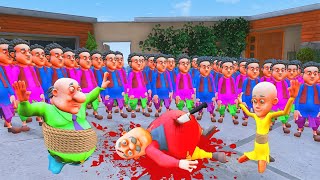 10000000 Evil Ghasitaram Killed Motu amp Attack Patlu And DrJhatka In Gta 5  Unlimited Ghasitaram 🤯 [upl. by Leiram476]