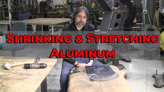 Metal Shaping EXTREME Shrinking and Stretching Aluminum [upl. by Aihtnyc557]