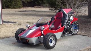 Home built Reverse Trike version DS 15 Updated [upl. by Dyanne77]