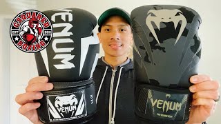 Venum Elite VS Venum Impact Boxing Gloves COMPARISON REVIEW [upl. by Balfore277]