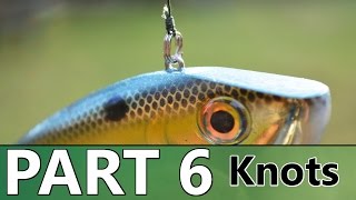 Beginners Guide to BASS FISHING  Part 6  Knots and Rigging [upl. by Attekahs]