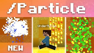 How To Use PARTICLE Command In Minecraft  Tutorial [upl. by Millisent]