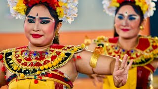 Barong and Keris Dance in Bali Indonesia FULL PERFORMANCE  Sahadewa Barong Dance [upl. by Pineda955]