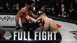 Lance Palmer vs Andre Harrison Featherweight Title Bout  WSOF 35 2017 [upl. by Aynod]