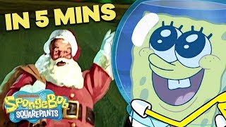 SpongeBob “Christmas Who” Holiday Special 🎅 in 5 Minutes [upl. by Iur]