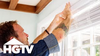 How to Install Window Blinds  HGTV [upl. by Rasia541]