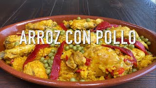 Arroz con Pollo al Estilo Cubano  Cocina Con Fujita [upl. by Nahpos]