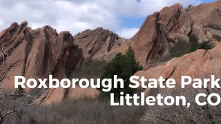 Hiking Roxborough State Park in Littleton Colorado  4K [upl. by Marianne547]