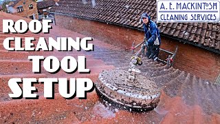 Roof Cleaning Tool Setup [upl. by Yeldah]