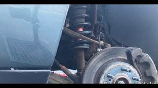 Avalanche Tahoe Suburban Front Strut Replacement [upl. by Ateloiv]