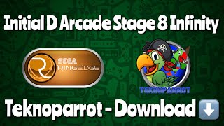 Initial D Arcade Stage 8 Infinity  4K  Sega Ringedge  Teknoparrot  Arcade  Download Below [upl. by Heddie]