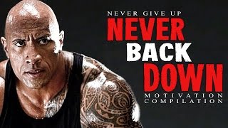 Best Motivational Speech Compilation EVER 6  NEVER BACK DOWN  30Minute Motivation Video [upl. by Brosine]