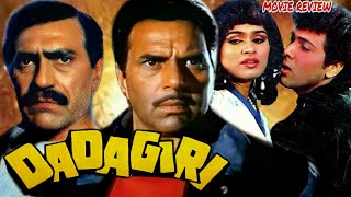 Dadagiri 1987 Hindi Action Movie Review  Dharmendra  Govinda  Amrish Puri  Padmini Kolhapure [upl. by Ennaxxor898]