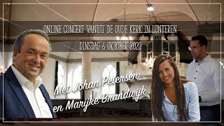 Online concert Martin Mans Johan Petersen Marijke Brandwijk Oude Kerk Lunteren [upl. by Alric25]