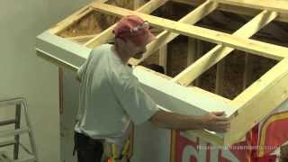 How To Build A Shed  Part 4 Installing Sheet Metal Roof [upl. by Ballou814]