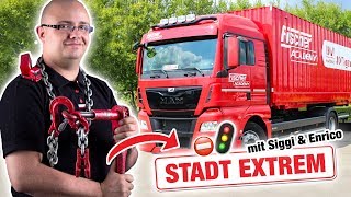 LKW Fahrstunde Stadt EXTREM 🔥 mit Siggi  Fischer Academy [upl. by Dean]