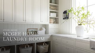 McGee Home Laundry Room [upl. by Direj]