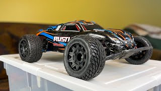 My Fully Upgraded Traxxas Rustler VXL 2WD [upl. by Joelie473]