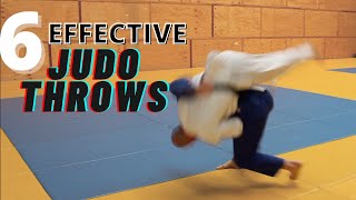 6 Effective Judo Throws  Our Favourite Techniques [upl. by Aimak]