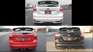 Focus ST Exhaust Sound Clips 20132018 [upl. by Heidy360]