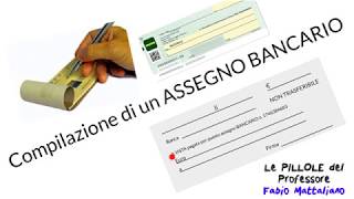 Assegno Bancario [upl. by Coffin]