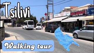 Tsilivi Zakynthos Walking Tour [upl. by Olsen]