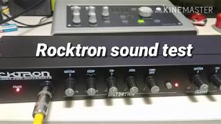 Rocktron Gainiac sound Demo [upl. by Nauqyaj]