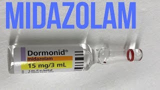 Como usar o midazolam ou dormonid na intubação orotraqueal [upl. by Ecilayram270]