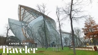 Paris’s Best New Museum The Foundation Louis Vuitton  Condé Nast Traveler [upl. by Nelan808]